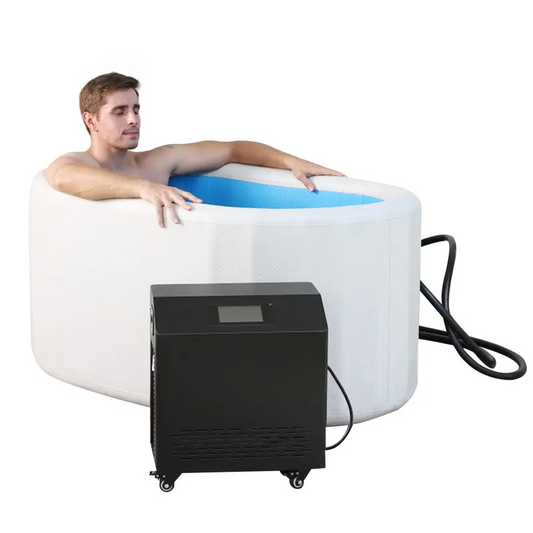 Inflatable Ice Bath Tub 0.8HP WIFI Water Cold Plunge Chiller