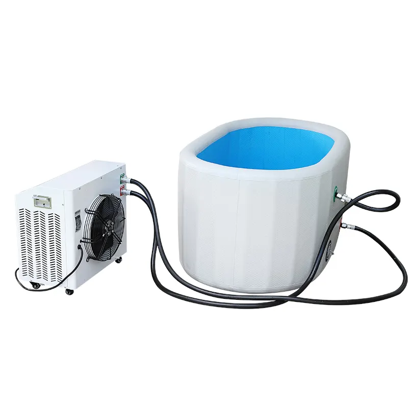 Inflatable Ice Bath Tub 0.8HP WIFI Water Cold Plunge Chiller