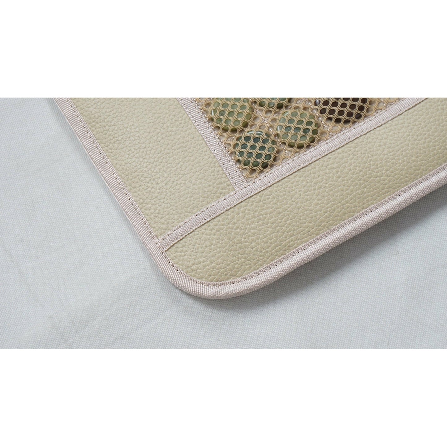 Jade Tourmaline Infrared Heat Mat (White)