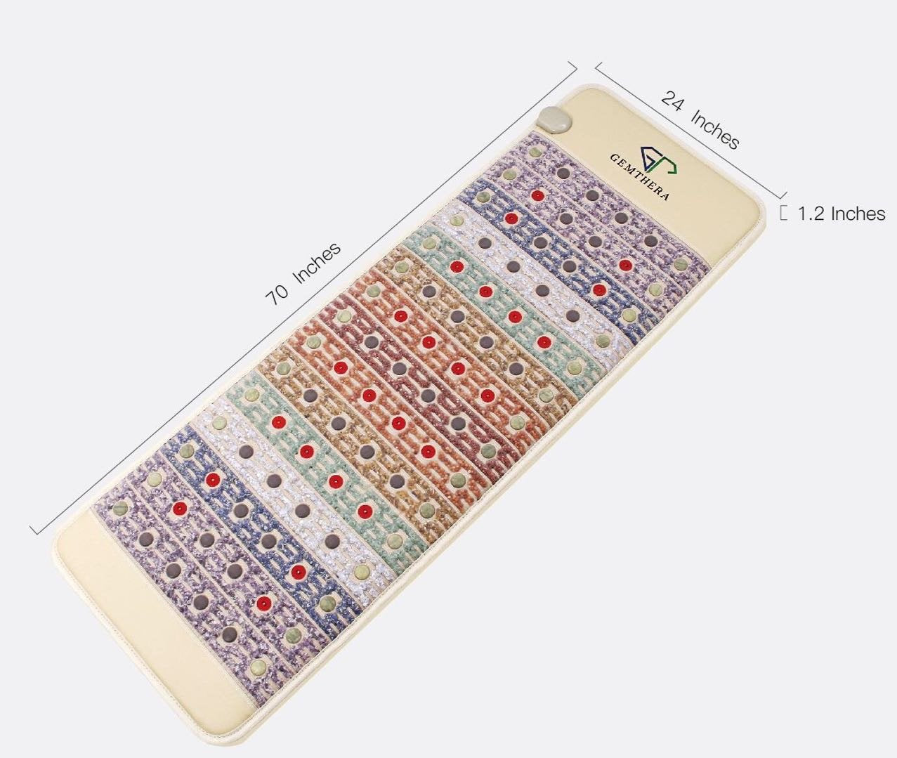 Gemstone Chakra Photon Infrared Mat