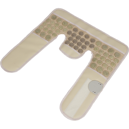 Jade Tourmaline Infrared Shoulder Heat Pad (White)